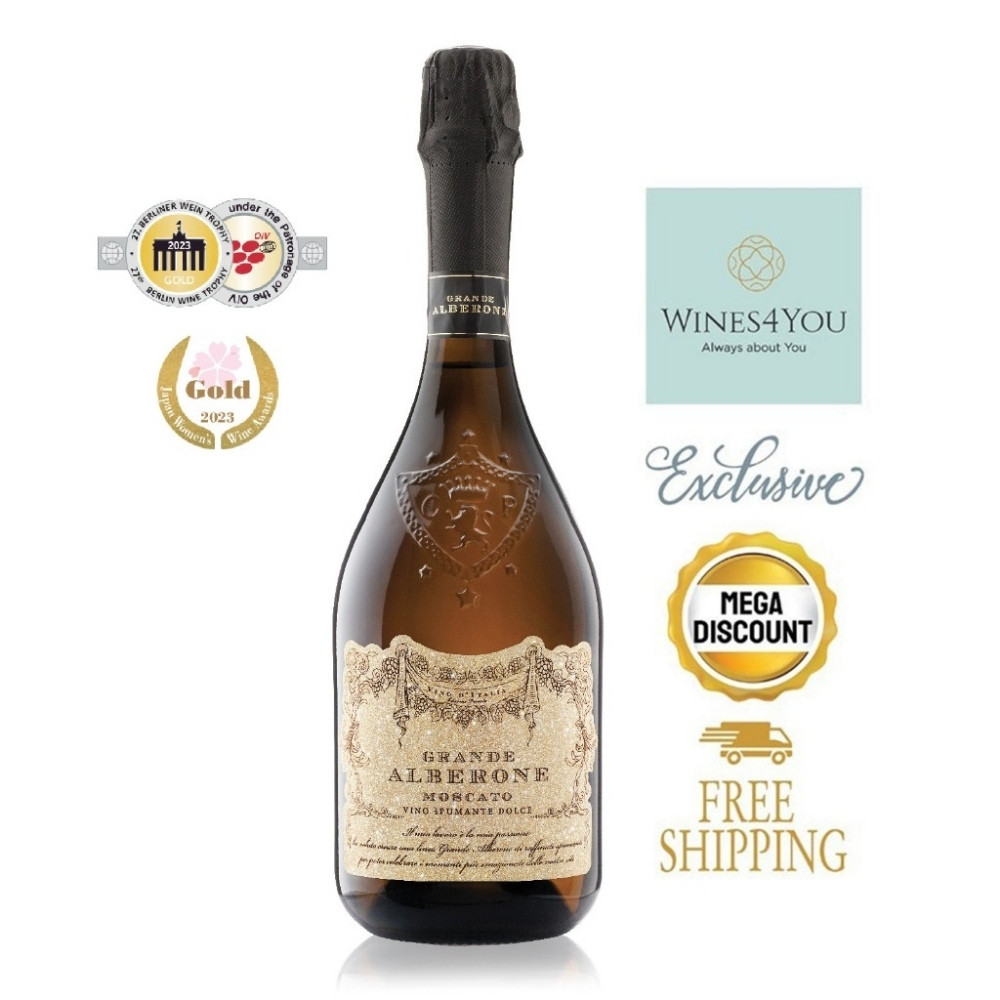 Grande Alberone Moscato Dolce Italy Sparkling Wine